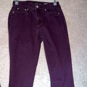 High waisted jeggings